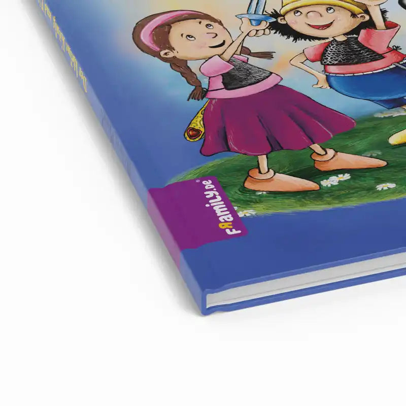 Hochwertiges Buch mit festem Einband – für lange Haltbarkeit