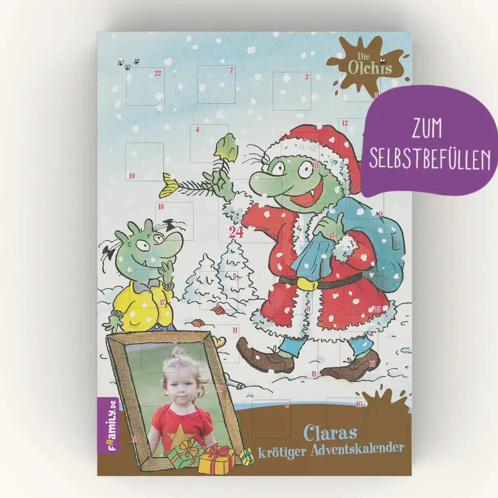 Der Framily "Die Olchis Adventskalender" zum selbstbefüllen