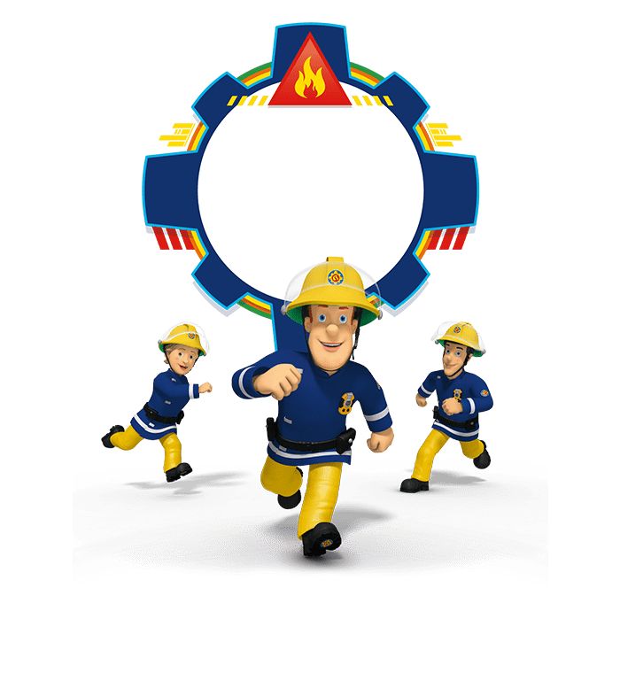 Feuerwehrmann Sam Einladungskarten 6er Set 6 Umschläge Kindergeburtstag T3 