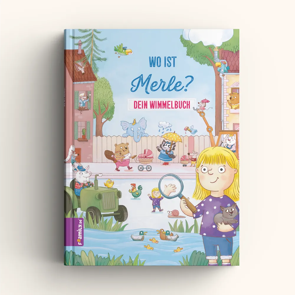 personalisiertes Kinderbuch: Dein Wimmelbuch