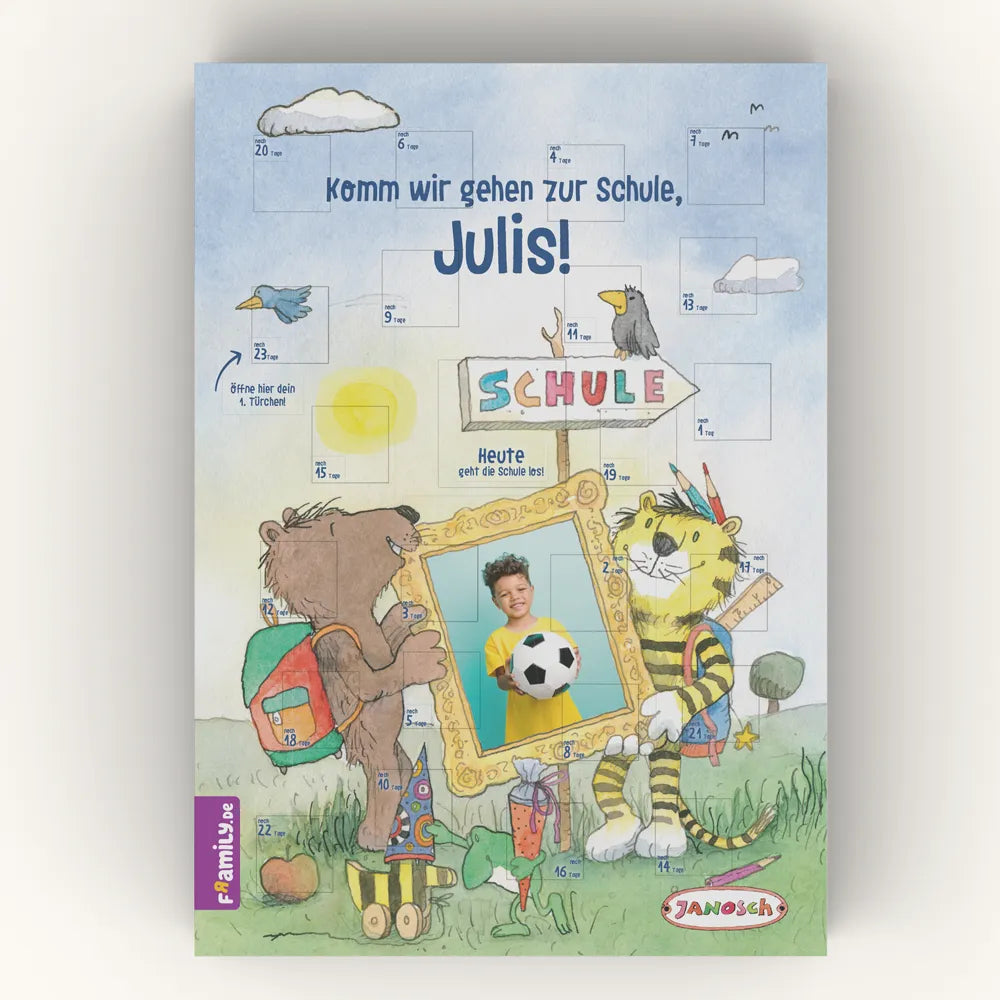 Janosch Countdown-Schulstart-Kalender