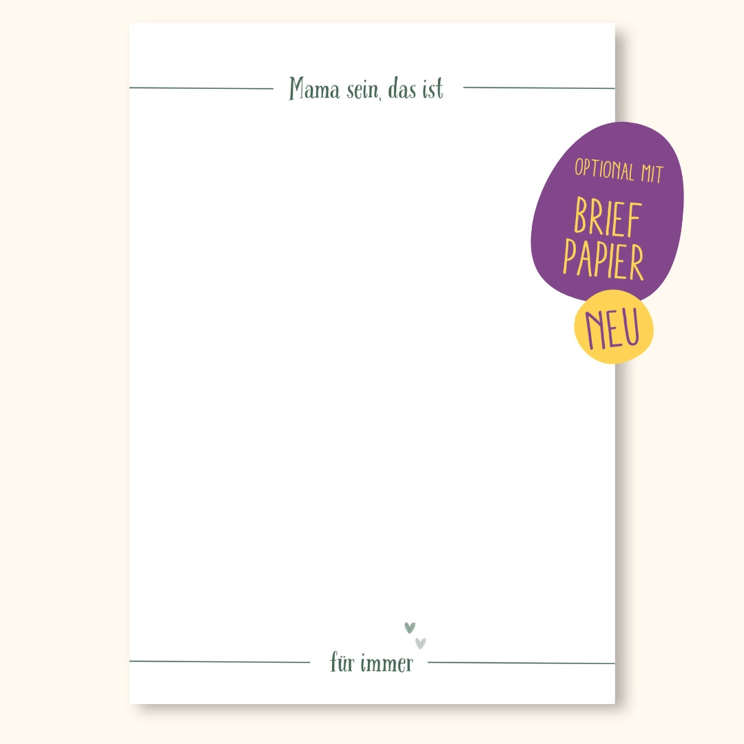 Briefpapier, Framily, ein Buch für Mama