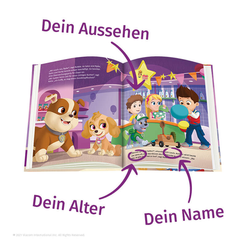 PAW Patrol-Geburtstagsbuch