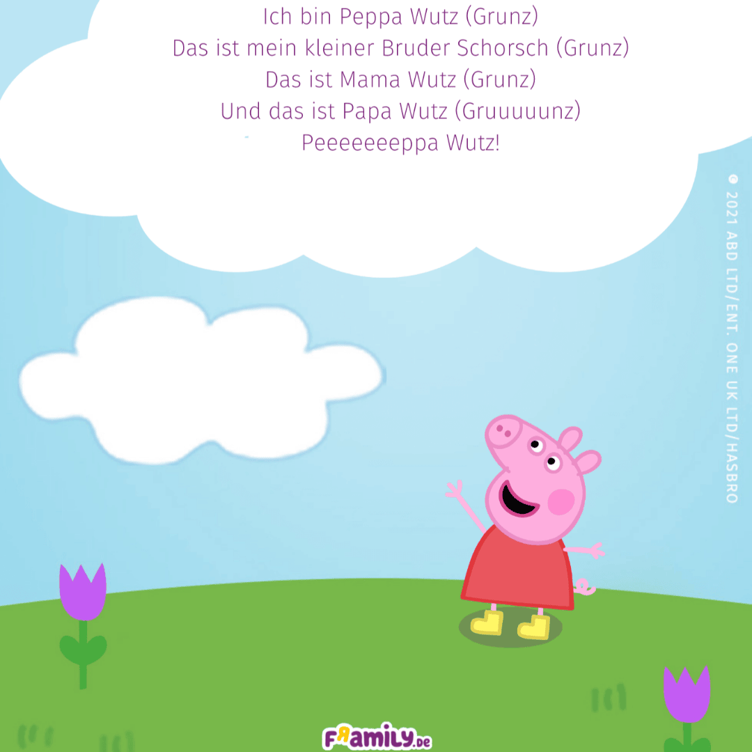 Intro-Song von Peppa Wutz