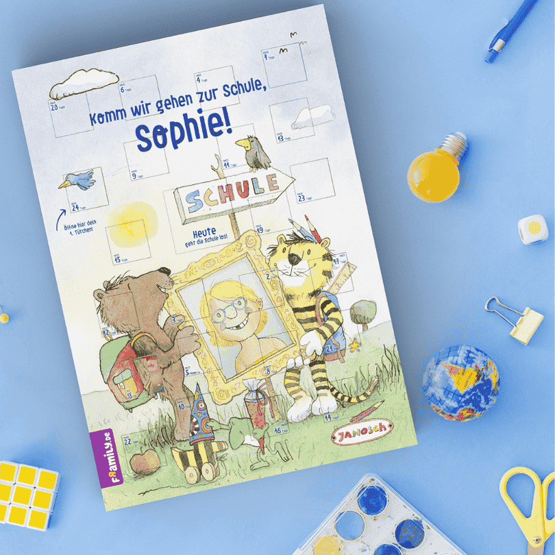 Janosch Countdown-Schulstart-Kalender