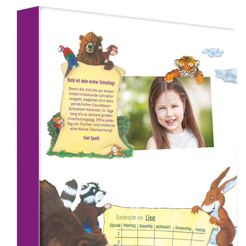 ABC Countdown-Schulstart-Kalender